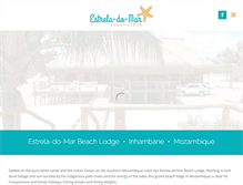 Tablet Screenshot of estrela-do-mar.com